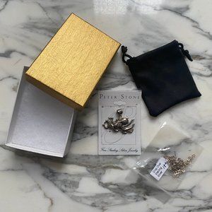 Silver Octopus Necklace